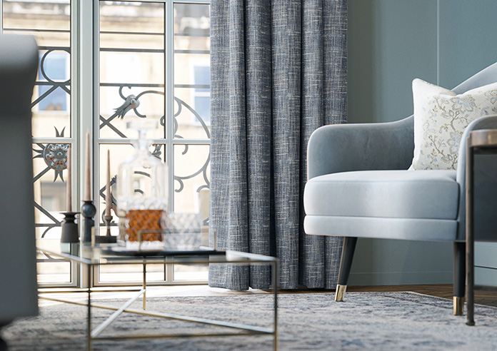 Kildare, Denim - Made to Measure Curtains - Image 5